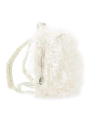 Tulle ruffles backpack