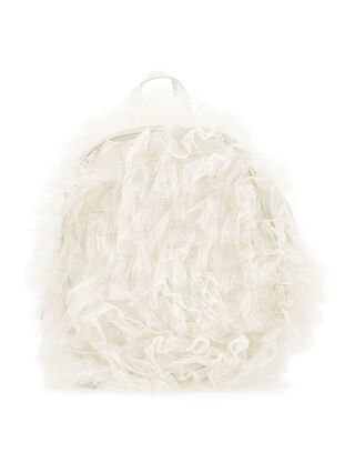 Tulle ruffles backpack