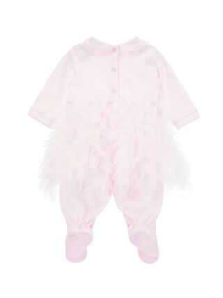 Pelele con falda de volantes