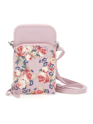 Floral mini shoulder bag