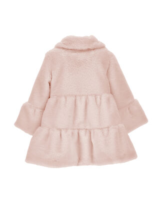 Weicher Plüschmantel