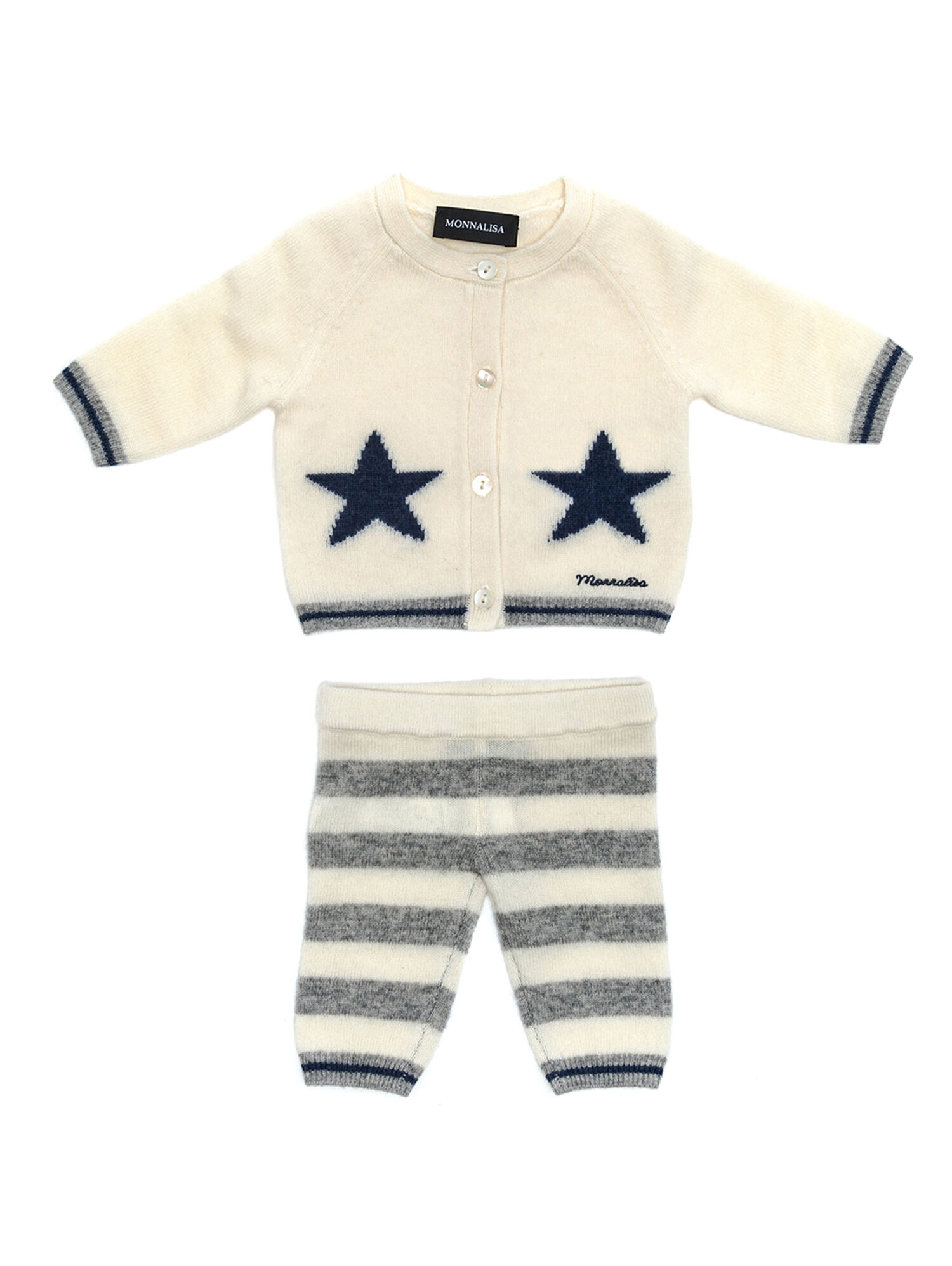 white cashmere baby outfit