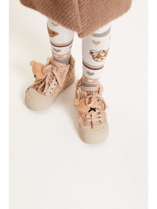 Teddy Bear Plush Sneakers