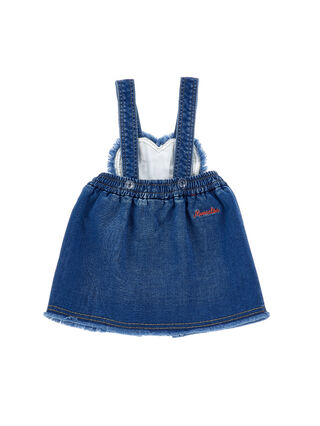 Salopette denim Mickey Mouse