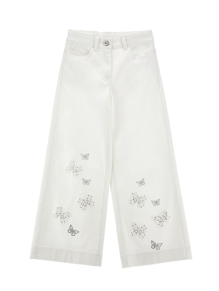 Girl Clothing Leggings&Pants Jeans, Online Shop - Monnalisa
