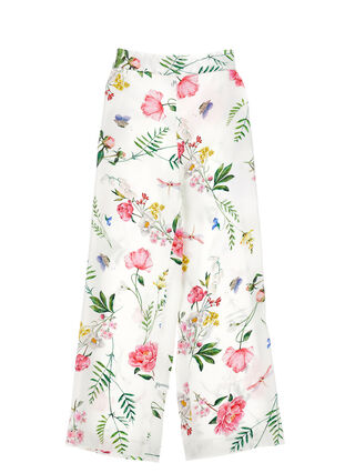 Pantaloni raso botanico