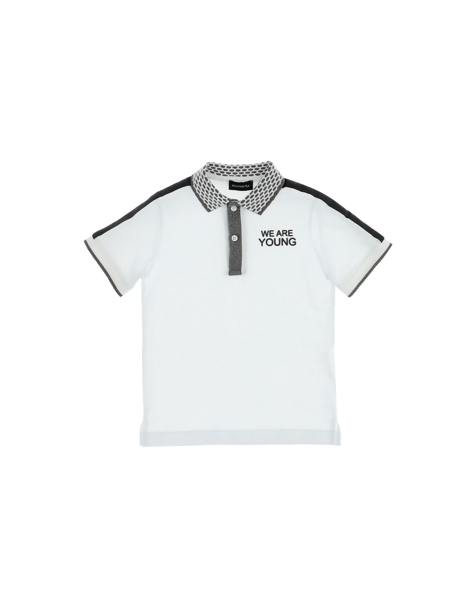 Polo Oxford piquet ricamato Monnalisa Bambino Abbigliamento Top e t-shirt T-shirt Polo 