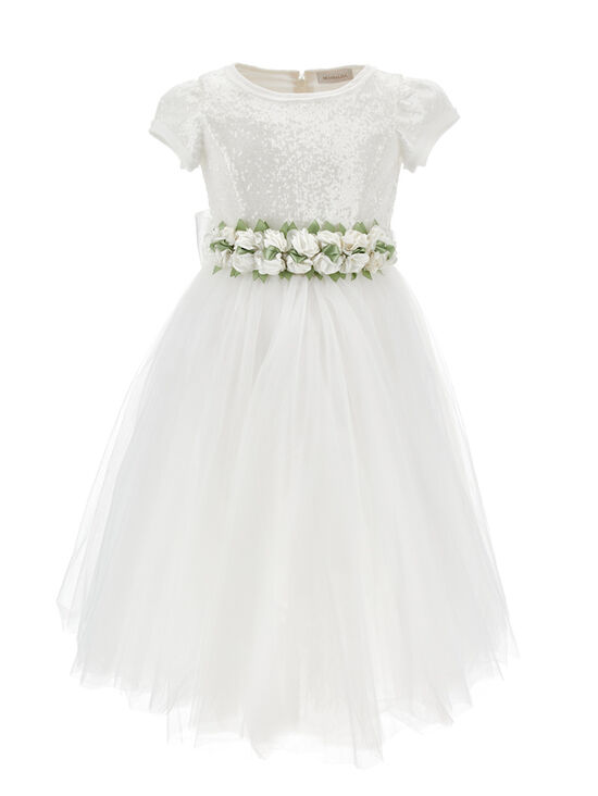 Light tulle sequin dress