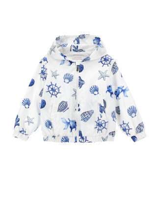 Petite veste coupe-vent en tissu technique