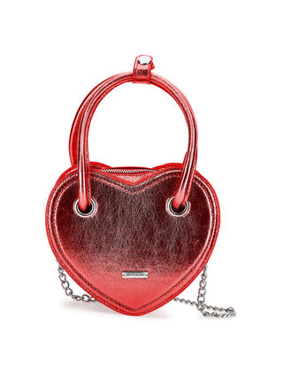 Сумка Monnalisa в форме сердца со стразами