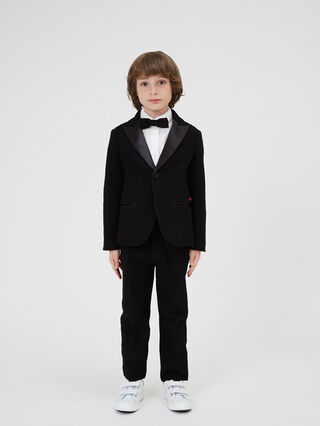 Formal seersucker suit