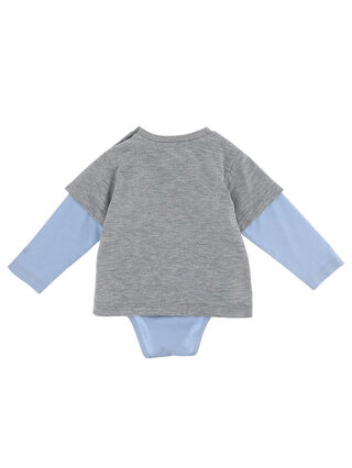 Onesie with printed T-shirt