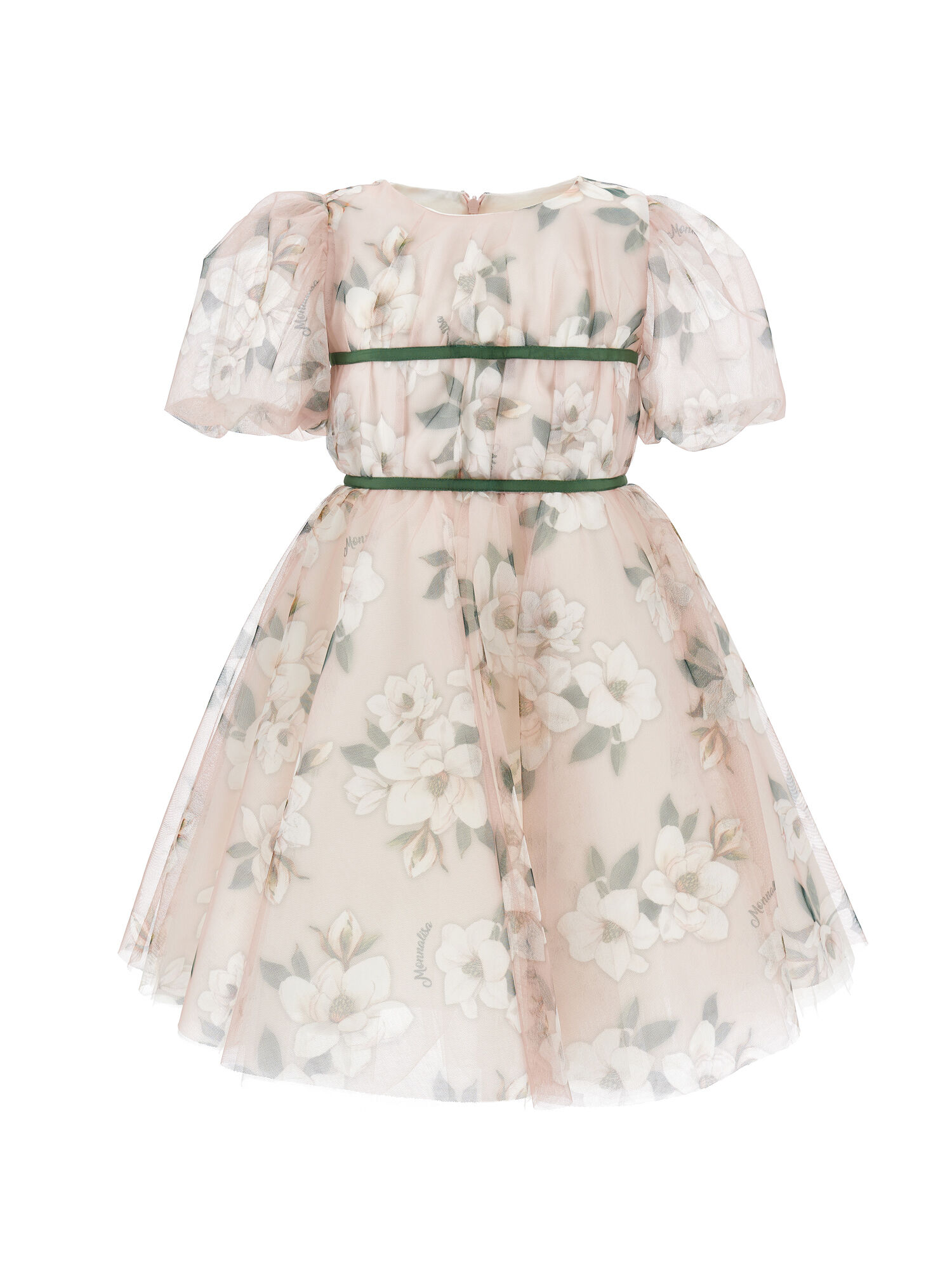 Magnolia tulle dress girl | Monnalisa United States