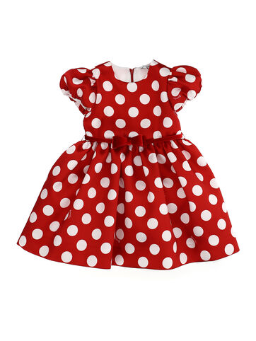 Mikado Dress W Maxi Polka Dot