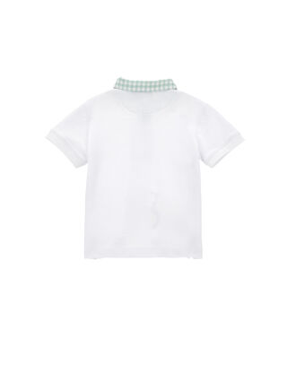 Футболка с воротником-поло