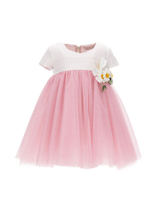 Vestido de tul con purpurina