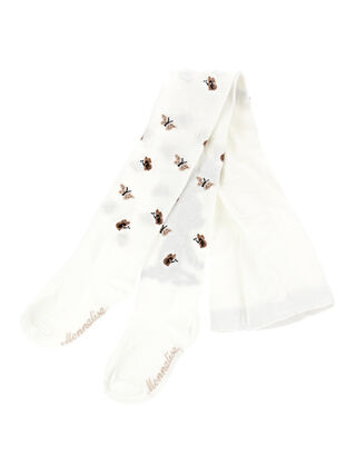 Теплые хлопковые колготки с мотивом «Розовая пантера»