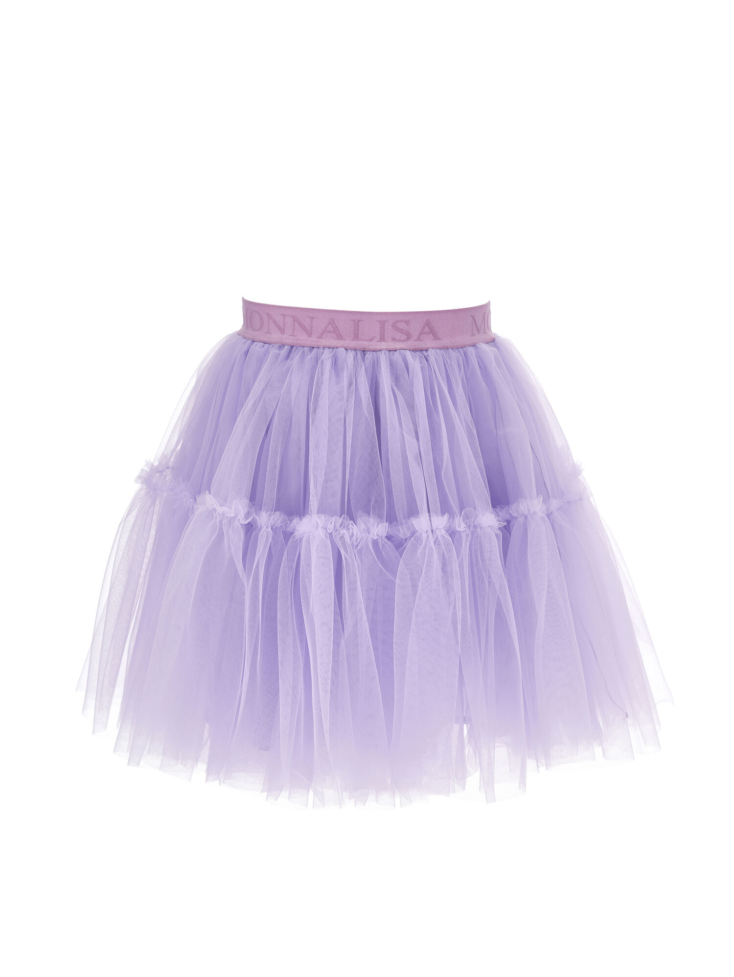 Silk hand tulle skirt girl Monnalisa Japan