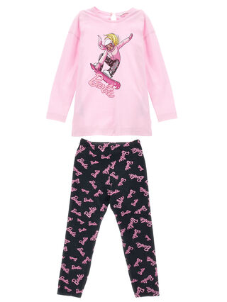 Barbie™ maxi t-shirt and leggings set