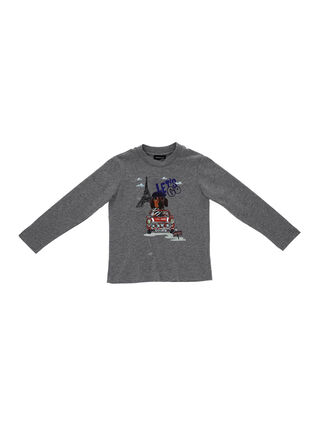 Jersey T-shirt with print