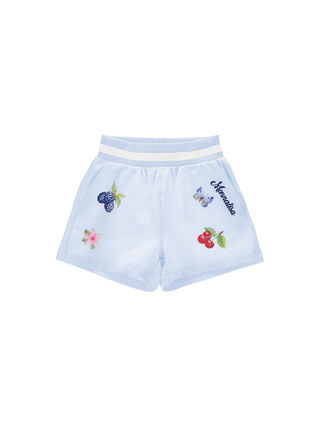 Шорты из хлопкового флиса