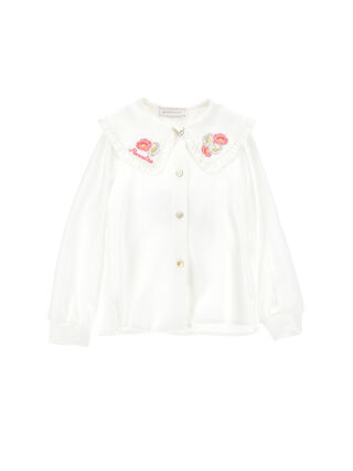 Camisa de viscosa con cuello Aramis