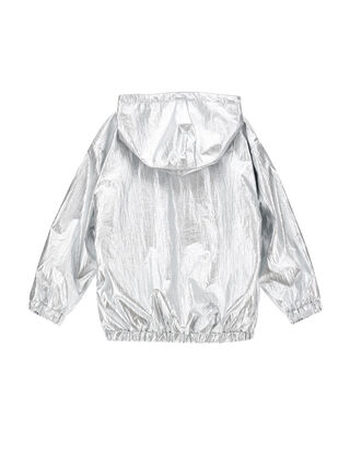 Windjacke aus technischem, laminiertem Gewebe