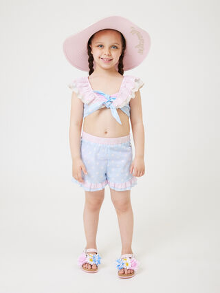 Conjunto de playa de muselina de algodón