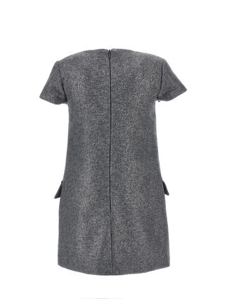 Shetland lurex dress