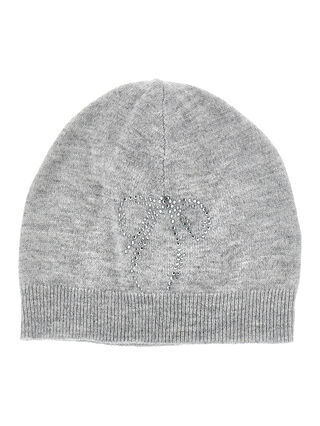 Bonnet en tricot avec strass