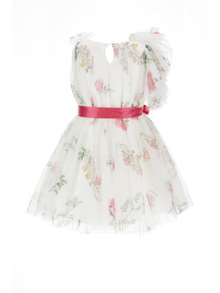 Abito tulle monospalla