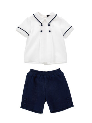 Shirt and Bermuda shorts set