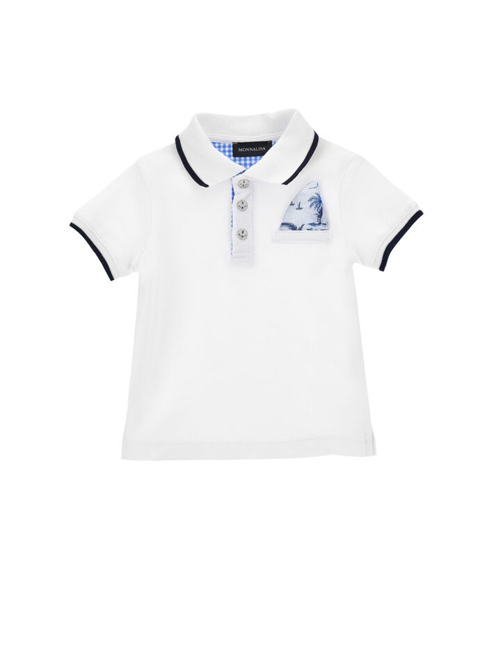 Outlet Newborn Baby Toddler Boy 3 36 Months T Shirts Shirts Polo Shirts Online Shop Monnalisa
