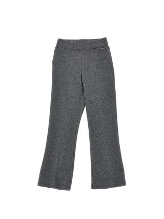 Брюки с узором «гусиная лапка»