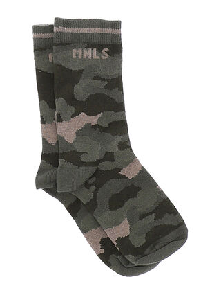 Хлопковые носки камуфляжной расцветки