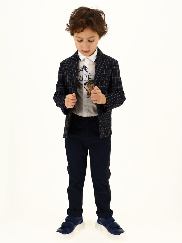 Giacca in maglia con pochette Monnalisa Bambino Abbigliamento Cappotti e giubbotti Giacche Blazer 