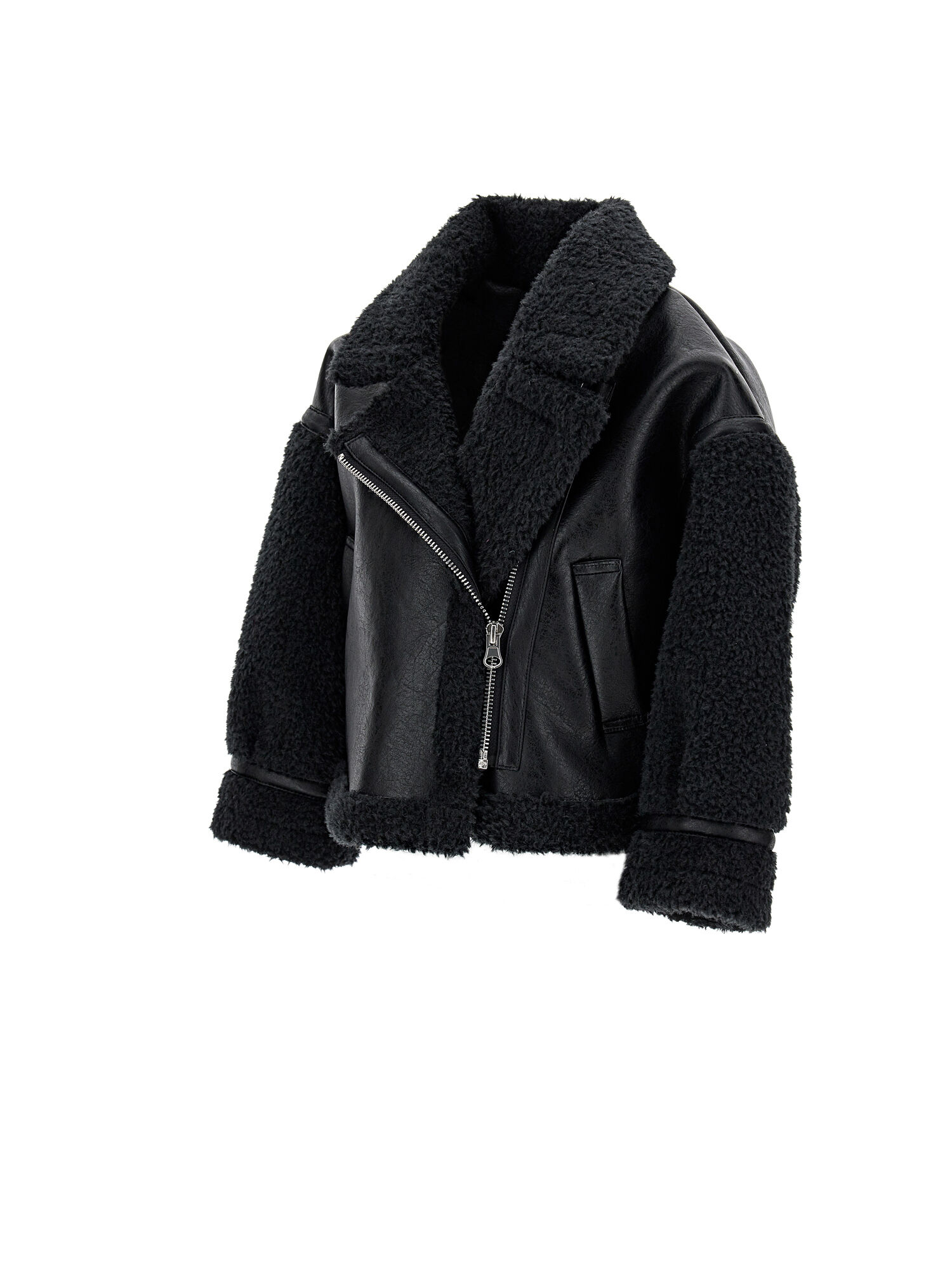 Whistles mix shop biker jacket