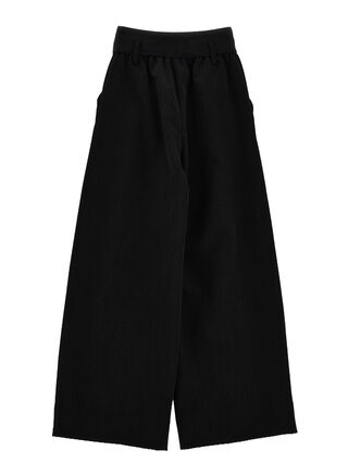Formal trousers with elastic