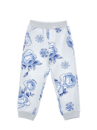 Ice rose fleece joggers
