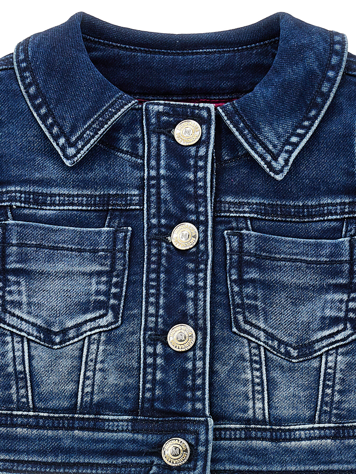 Daffy Duck denim jacket girl Monnalisa United States