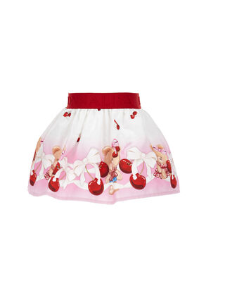 Gonna popeline degradé