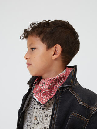 Bandana en coton cachemire