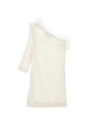 Abito viscosa monospalla