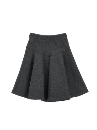 Pinstripe Milano stitch skirt