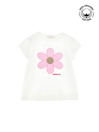 Daisy organic cotton T-shirt