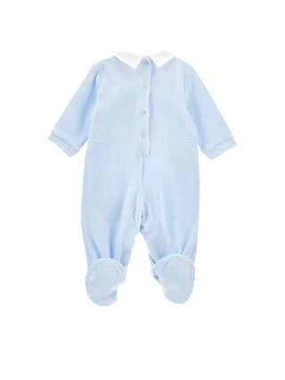 Teddy Monnalisa embroidery romper