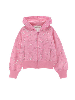 Barbie™ logoed hoodie sweatshirt