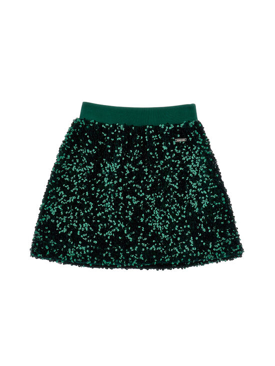 Mini skirt with sequins
