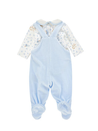 Mono con arcoíris bordado