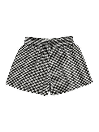Houndstooth shorts